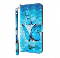 Samsung Galaxy S21 Ultra 5G Case Flying Blue Perhoset