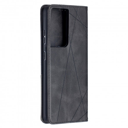 Flip Cover Samsung Galaxy S21 Ultra 5G Style Taiteilija