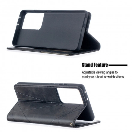 Flip Cover Samsung Galaxy S21 Ultra 5G Style Taiteilija