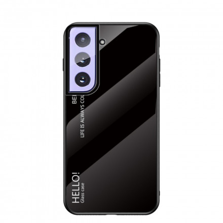 Samsung Galaxy S21 5G karkaistu lasi Case Hello