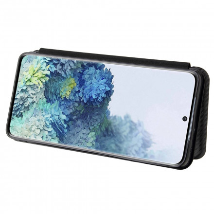 Flip Cover Samsung Galaxy S21 Ultra 5G Hiilikuitukansi