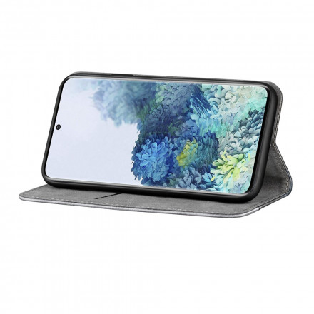 Flip Cover Samsung Galaxy S21 Plus 5G Kaksivärinen nahkatehoste Flip Cover Samsung Galaxy S21 Plus 5G Kaksivärinen nahkatehoste