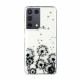 Samsung Galaxy S21 Ultra 5G Clear Case Musta Dandelion