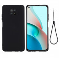 Xiaomi Redmi Redmi Note 9 5G / Note 9T 5G Silikoni Suojakuori
 Liquid ja kantolenkki
