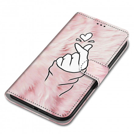 Samsung Galaxy S21 Ultra 5G Finger Heart Case