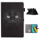 Samsung Galaxy Tab A7 (2020) Kotelo Cat Eyes Musta