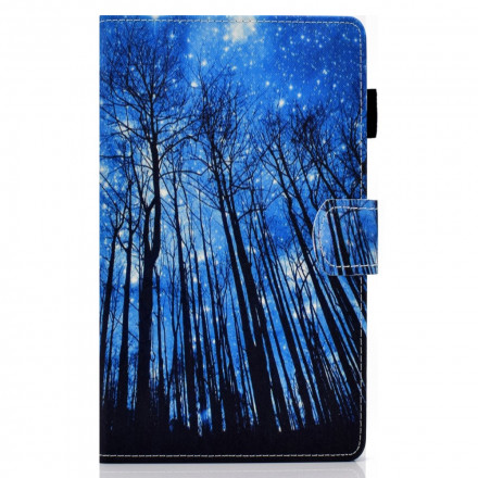 Samsung Galaxy Tab A7 kotelo (2020) Night Forest - yömetsä