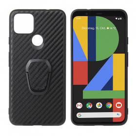 Google Pixel 4a 5G Hiilikuitukotelo tukirengas