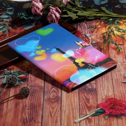 Samsung Galaxy Tab A7 kotelo (2020) Pariisi rakastan sinua