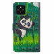 Google Pixel 5 Panda ja bambu kotelo
