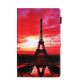 Samsung Galaxy Tab A7 kotelo (2020) Auringonlasku Eiffel-torni