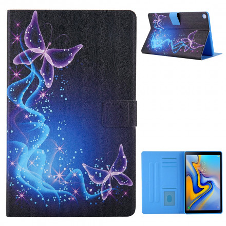 Samsung Galaxy Tab A7 kotelo (2020) Värilliset perhoset