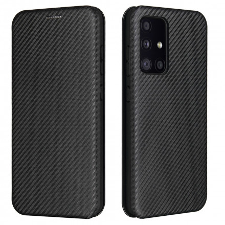 Flip Cover Samsung Galaxy A52 5G Hiilikuitukansi