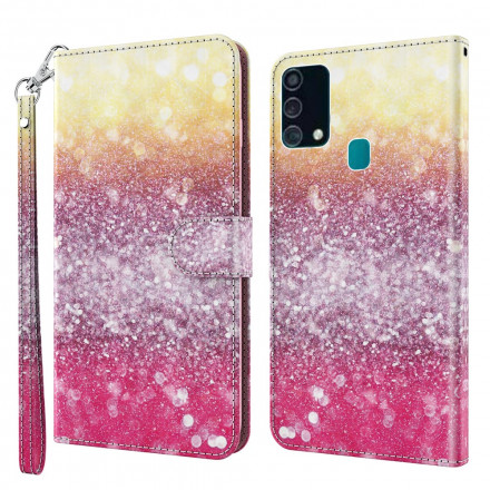 Samsung Galaxy A32 5G 5G Light Spot Glitter Case Magenta