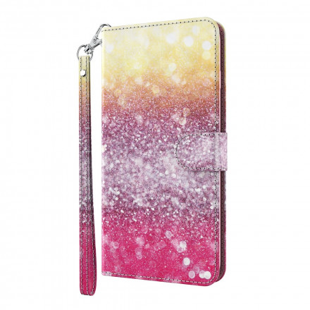 Samsung Galaxy A32 5G 5G Light Spot Glitter Case Magenta