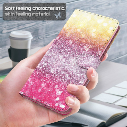 Samsung Galaxy A32 5G 5G Light Spot Glitter Case Magenta