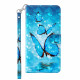 Samsung Galaxy A32 5G Light Spot Case lentävä sininen perhoset