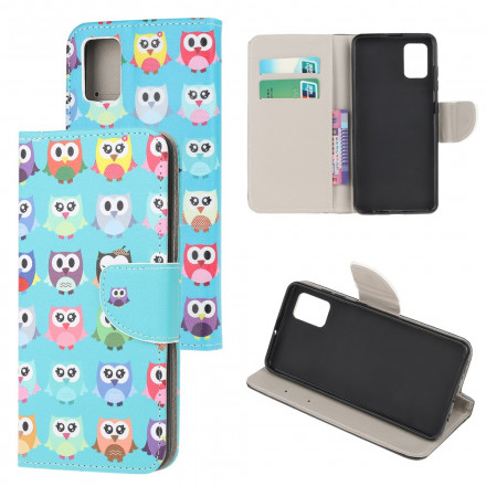 Samsung Galaxy A32 5G Multi Owl Case