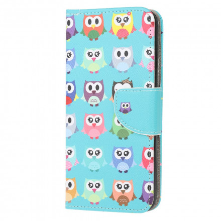 Samsung Galaxy A32 5G Multi Owl Case