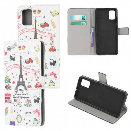 Samsung Galaxy A32 5G Case I love Paris