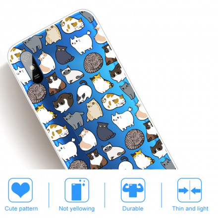 Xiaomi Redmi 9A Case Top Cats