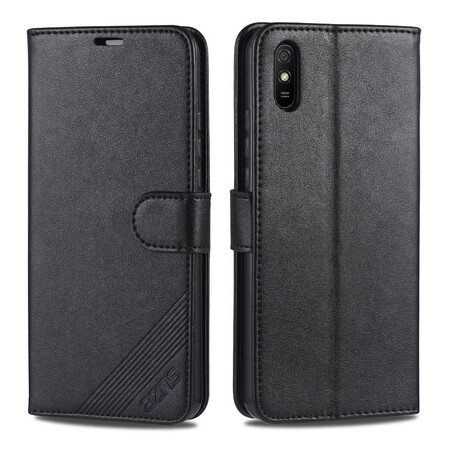 Xiaomi Redmi 9A AZNS keinonahkainen kotelo