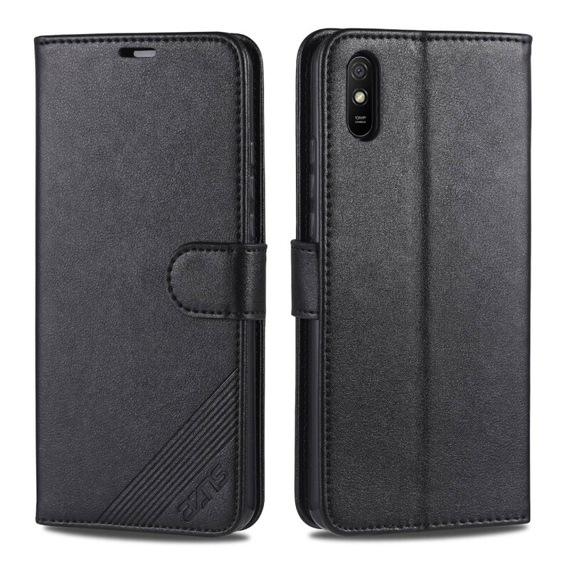 Xiaomi Redmi 9A AZNS keinonahkainen kotelo