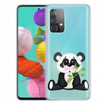 Samsung Galaxy A32 5G Clear Case Surullinen Panda