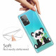 Samsung Galaxy A32 5G Clear Case Surullinen Panda