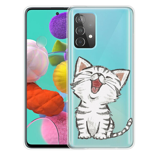 Samsung Galaxy A32 5G söpö kissa Case