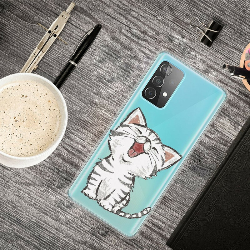 Samsung Galaxy A32 5G söpö kissa Case