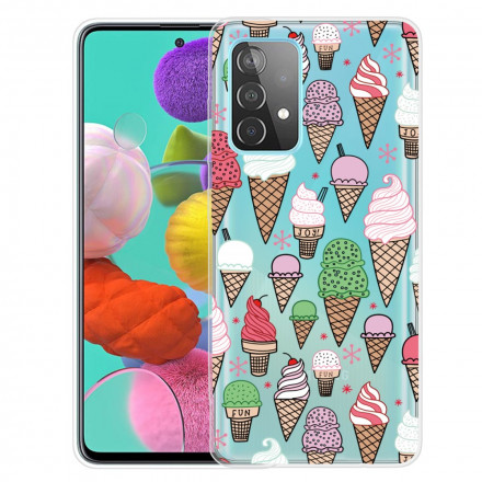 Samsung Galaxy A52 5G kansi Creamy Ice Cream