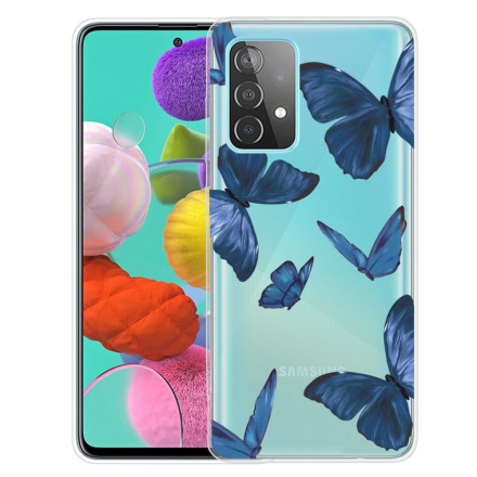 Samsung Galaxy A52 5G Case Wild Butterflies (villi perhosia)