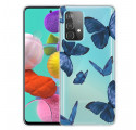 Samsung Galaxy A52 5G Case Wild Butterflies (villi perhosia)