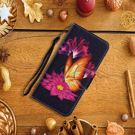 Samsung Galaxy A32 5G Perhonen ja Lotus Case