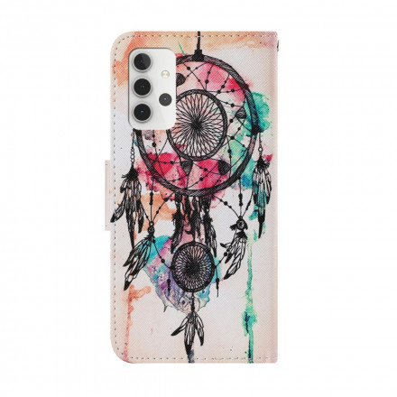 Samsung Galaxy A32 5G Akvarelli Dreamcatcher kotelo