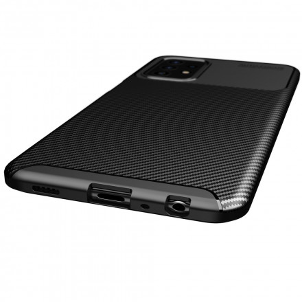 Samsung Galaxy A52 5G Pehmeä kuori Hiilikuitu tekstuuri