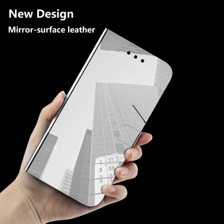 Samsung Galaxy A32 5G keinonahkainen kotelo peilikuori kansi