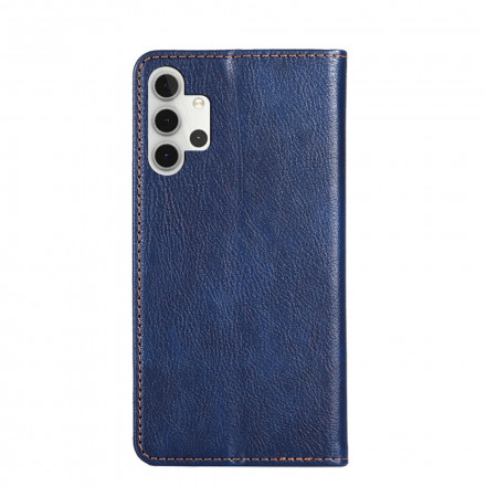 Flip Cover Samsung Galaxy A32 A32 5G Nahkatehoste yksivärinen Flip Cover Samsung Galaxy A32 A32 5G Nahkatehoste yksivärinen