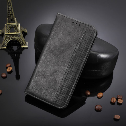 Flip Cover Samsung Galaxy A32 A32 5G Nahkatehoste Vintage tyylikäs Flip Cover Samsung Galaxy A32 A32 5G Nahkatehoste Vintage tyylikäs