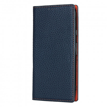 Flip Cover Google Pixel 4a Nahka Aito Lychee hihna Flip Cover Google Pixel 4a Nahka Aito Lychee hihna