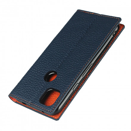 Flip Cover Google Pixel 4a Nahka Aito Lychee hihna Flip Cover Google Pixel 4a Nahka Aito Lychee hihna