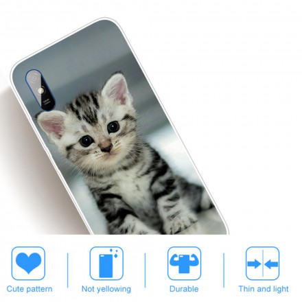 Xiaomi Redmi 9A Kotelo Kissa Kitten Kitten