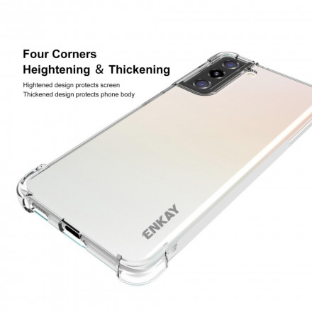 Samsung Galaxy S21 Ultra 5G Kotelo ja karkaistu lasi Combo ENKAY