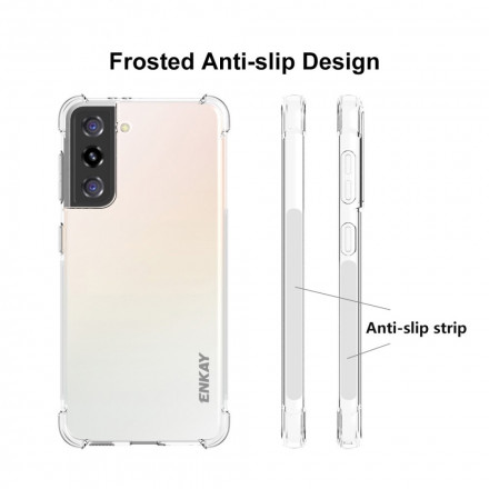 Samsung Galaxy S21 Ultra 5G kotelo ja karkaistu lasi Combo ENKAY ENKAY