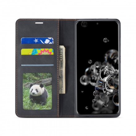 Flip Cover Samsung Galaxy S21 Plus 5G Nahka Effect FORWENW
