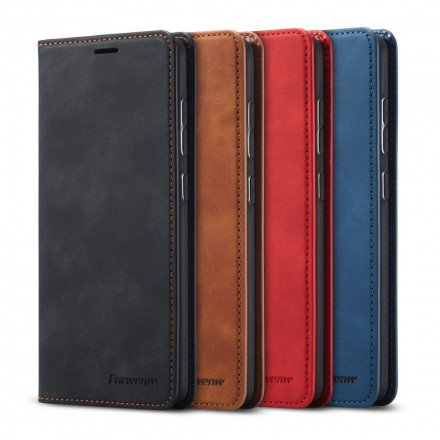 Flip Cover Samsung Galaxy S21 Plus 5G Nahka Effect FORWENW