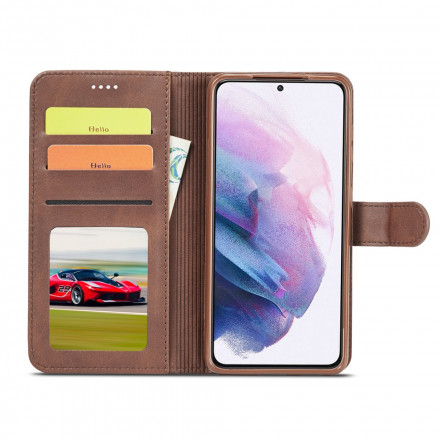 Samsung Galaxy S21 Plus 5G Case LC.IMEEKE Nahka vaikutus Samsung Galaxy S21 Plus 5G Case LC.IMEEKE Nahka vaikutus