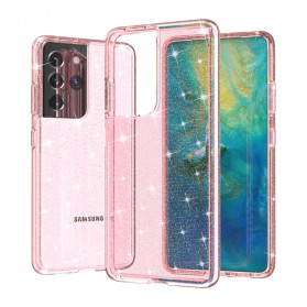 Samsung Galaxy S21 Ultra 5G Kirkas Glitter suojakuori
