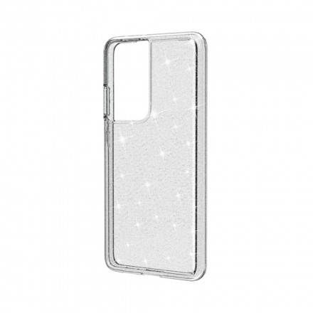 Samsung Galaxy S21 Ultra 5G Kirkas Glitter suojakuori